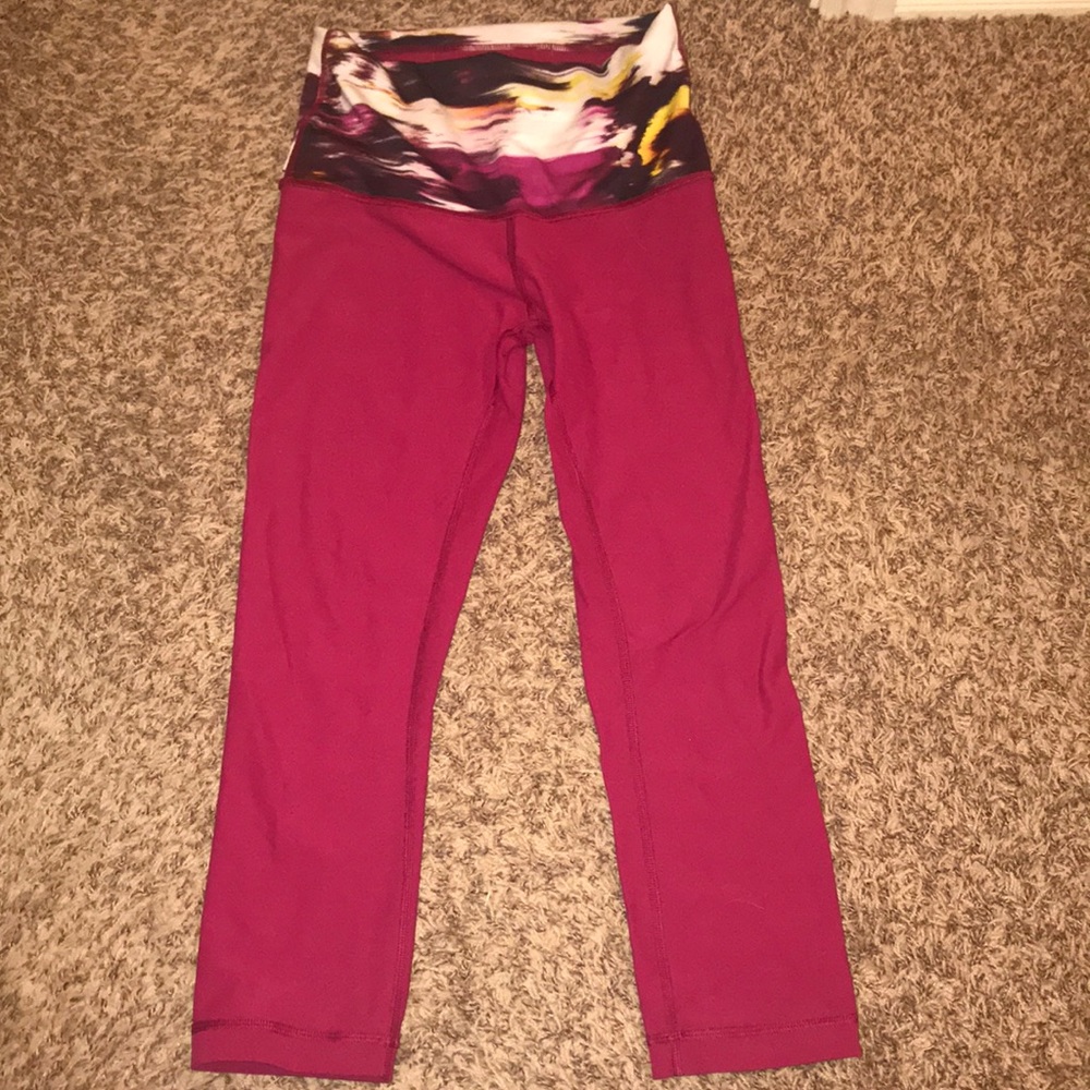 Lululemon cropped leggings
